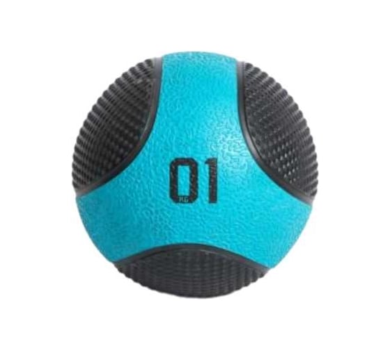Изображение товара Медбол LivePro Solid Medicine Ball 1 кг, черный/синий NL LP8112-01 00-00-00