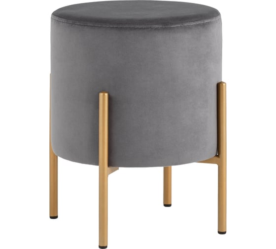Изображение товара Пуф Стул Груп Кейси велюр серый vd-keysi-b27