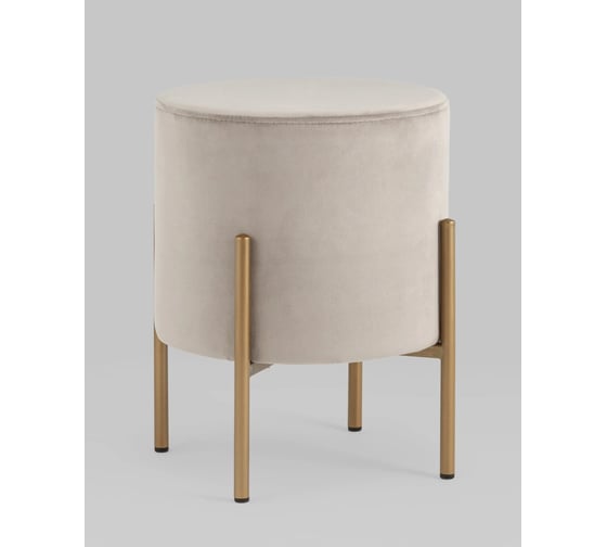 Изображение товара Пуф Стул Груп Кейси велюр светло-серый vd-keysi-b25