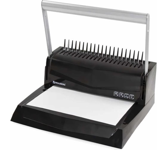 Изображение товара Переплетная машина для пластиковой пружины BRAUBERG B20 530960