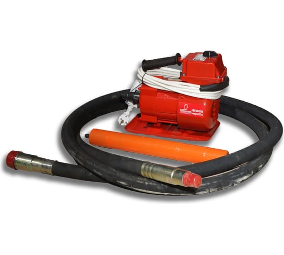 Изображение товара Переносной глубинный вибратор TeaM 1400 кв.т., вал 4.5 м, нак. 51 мм ВИБ144551