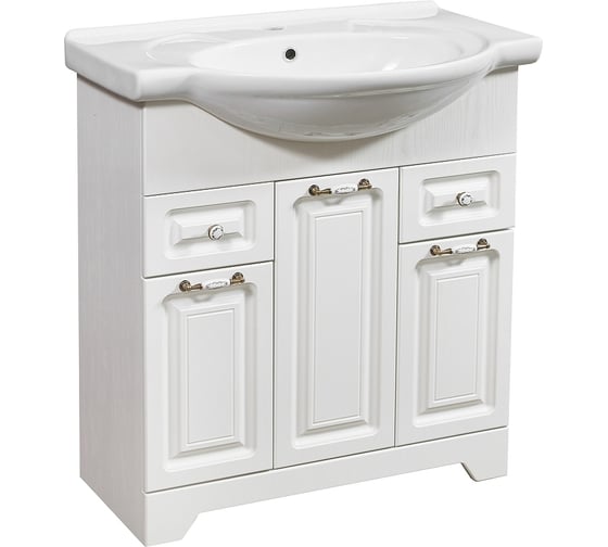 Изображение товара Тумба Stella Polar "Кармела 75", ольха белая, Байкал 75 SP-00000174