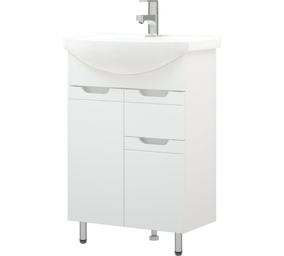 Изображение товара Тумба Corozo Лея 60 Z1, подходит раковина Элеганс 60 SD-00001491