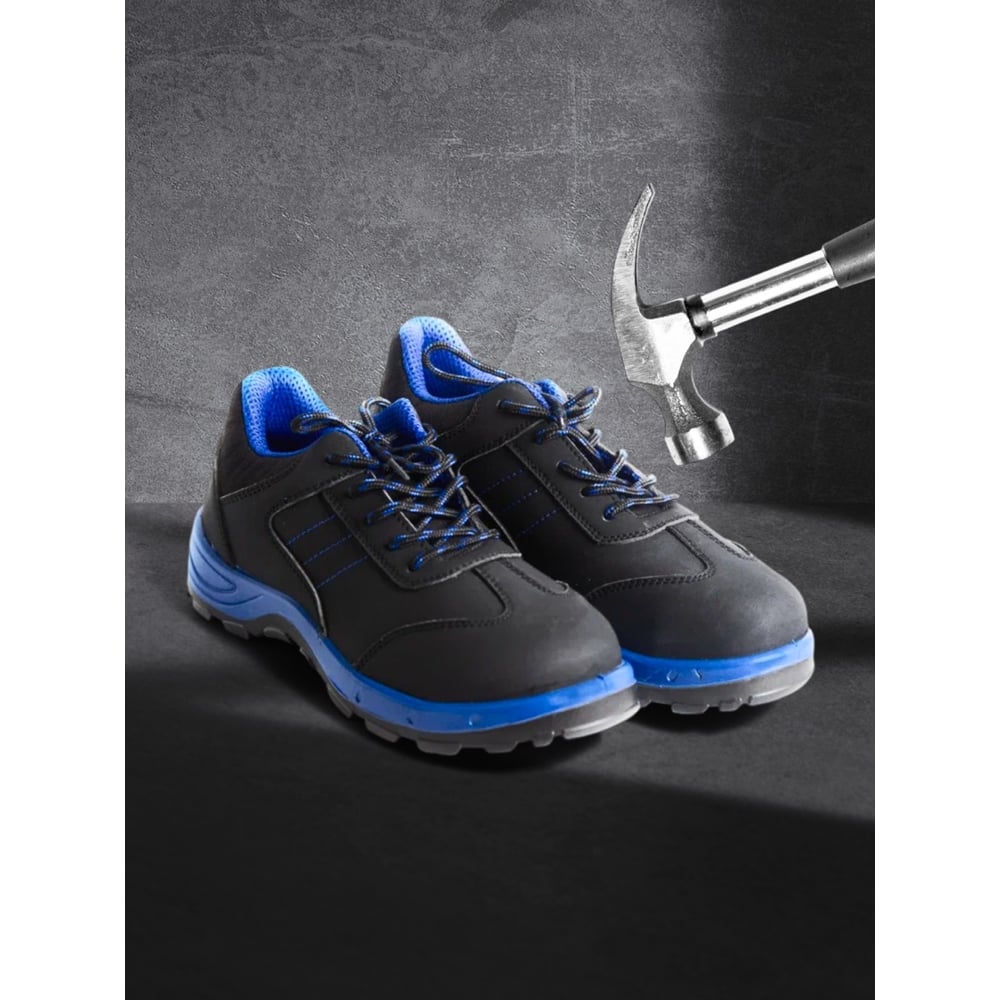 Изображение товара Полуботинки рабочие DOWELL стальной подносок S1P SRC 43 искусственная кожа эВА стальная стелька чер