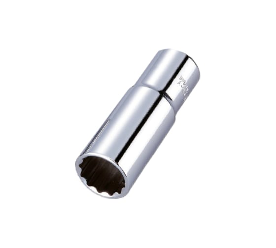 Изображение товара Головка торцевая удлиненная 12-гранная 1/2" HONITON, 22 мм SK-D1422MLC В0000000174010