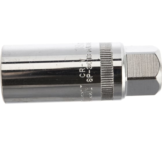 Изображение товара Головка торцевая свечная магнитная 6-гранная 3/8" HONITON, 18 мм SP-F3018 В0000000170497