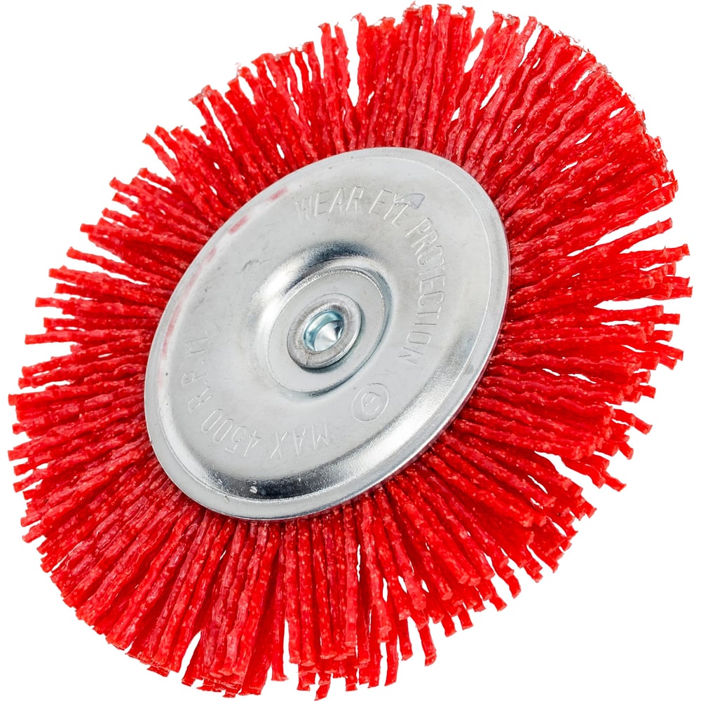 Изображение товара Кордщетка радиальная с хвостовиком Flex 207-214 100 мм нейлон HAMMER