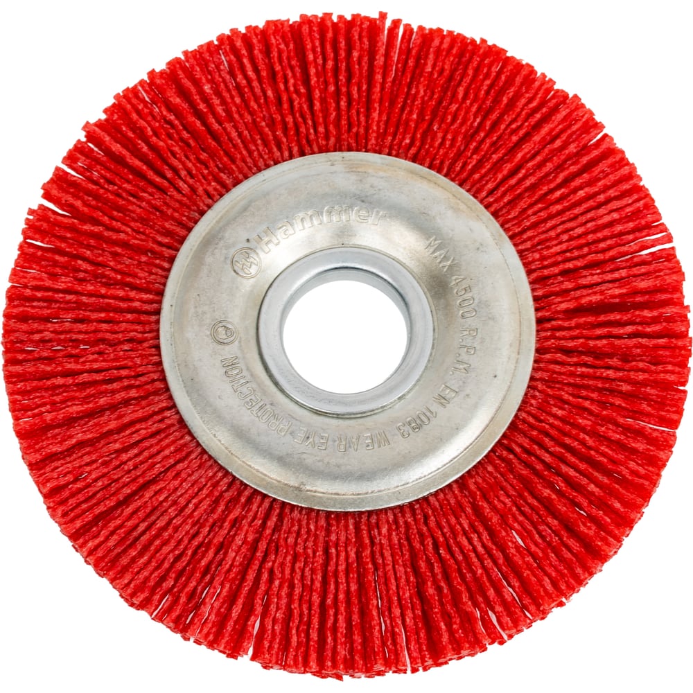 Изображение товара Кордщетка радиальная Flex 207-115 (125 мм; M14; нейлон) для УШМ HAMMER 62124