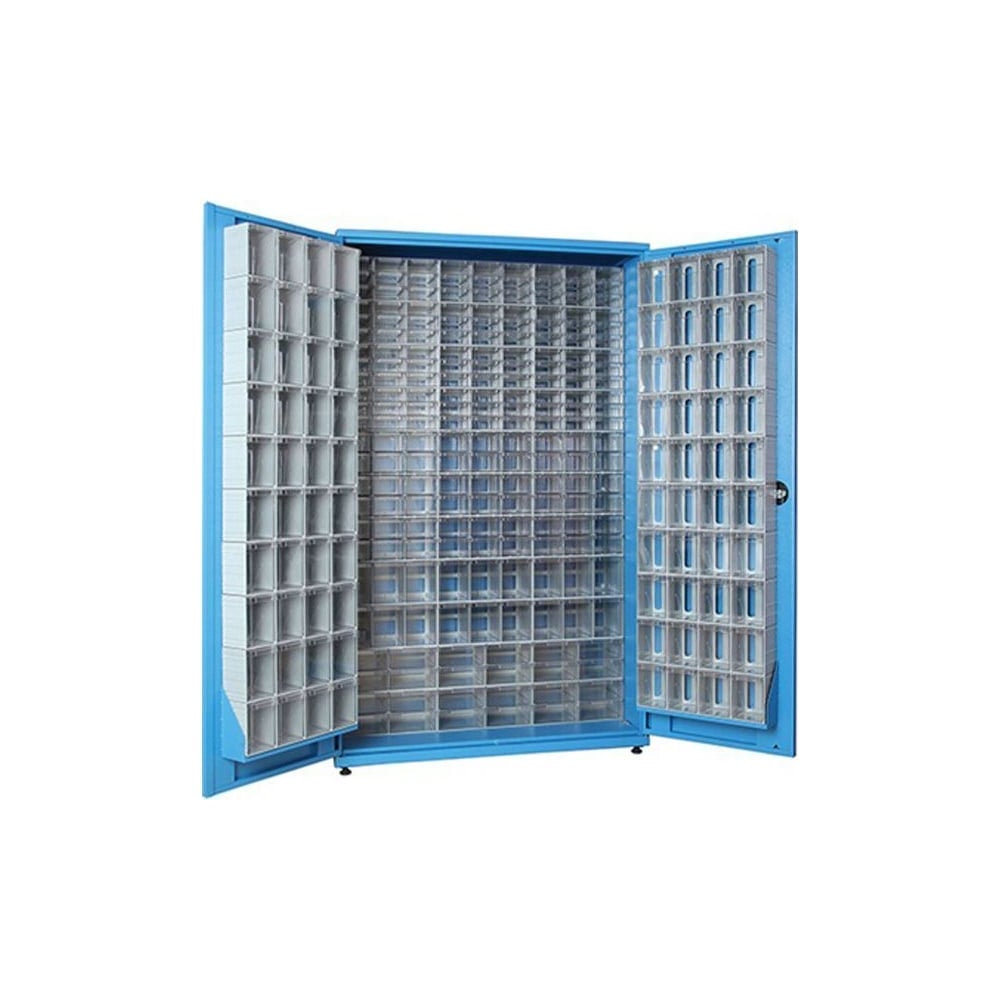 Изображение товара Шкаф Sembol Plastik TDK1 с 275 ящиками, 1150x400x1830 мм, голубой