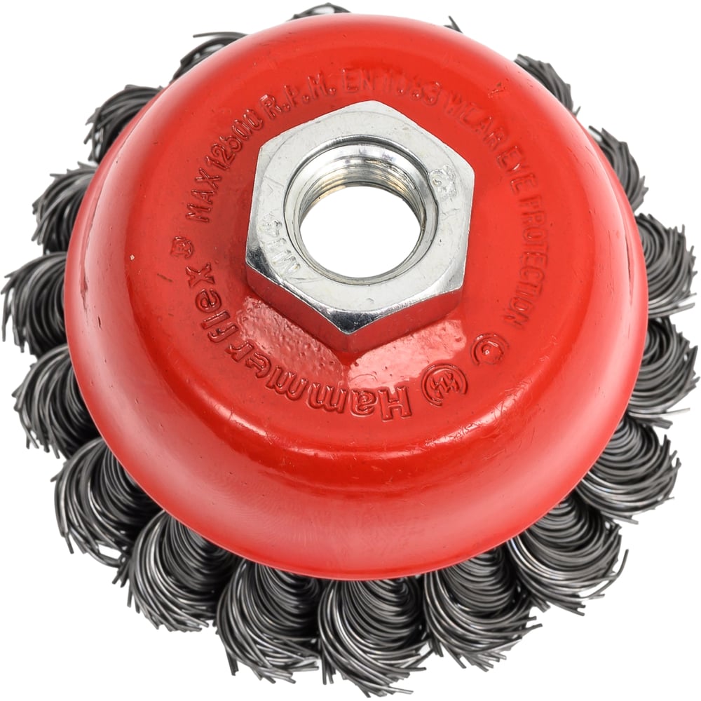 Изображение товара Кордщетка чашеобразная Flex 207-105 для УШМ с витой проволокой