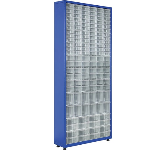 Изображение товара Шкаф Sembol Plastik TMD3 комплект/136 ящика, 780x230x1810 мм 20157
