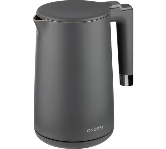Изображение товара Чайник ENERGY E-215 1.7 л серый двойной корпус 164157