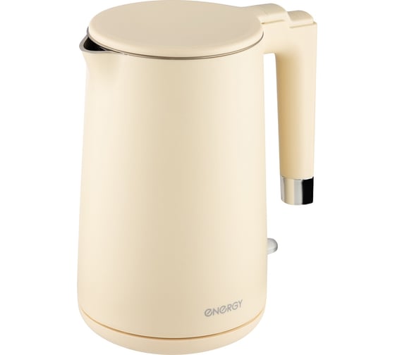 Изображение товара Чайник ENERGY E-215 1.7 л бежевый двойной корпус 164158
