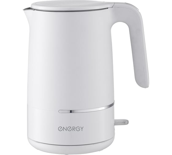 Изображение товара Чайник ENERGY E-216 1.7 л белый двойной корпус 164156