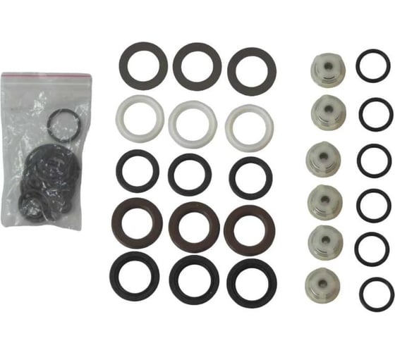 Изображение товара Ремкомплект ТО-1 для аппаратов высокого давления NTR2015 (клапана, масляные уплотнители, водяные манжеты) C-TECH KIT01-NTR2015