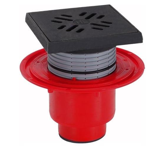 Изображение товара Трап с вертикальным выпуском под трубу HL SML чугун DN50 с чугунной решеткой 1,5 т 310NG - SML HL 310NG - SML