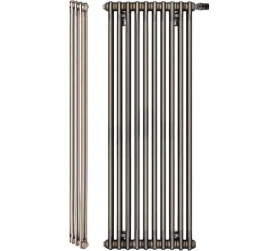 Изображение товара Радиатор отопления 2-х трубный Zehnder Charleston Completto 1792x552x62 нижнее подключение верхний термовентиль V001 1/2 TL 0325 CH 2180-12 V001 1/2 TL 0325