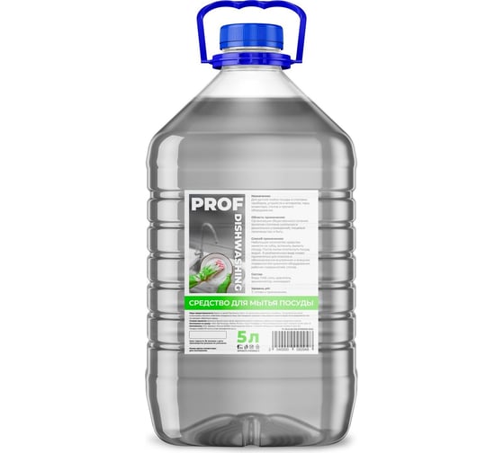 Изображение товара Средство для ручной мойки посуды Ben Fatto PROF DW Яблоко гелеобразное 5 л ПЭТ PW-5 28922