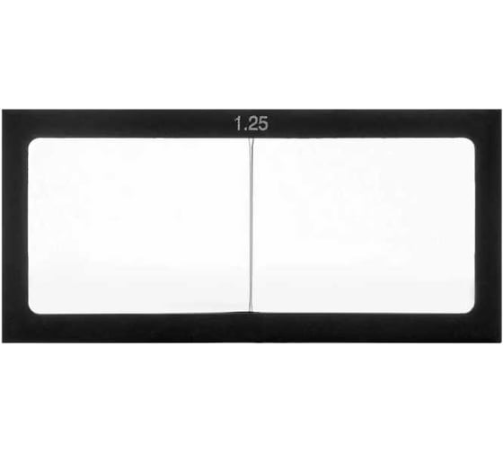 Изображение товара Линза диоптрическая 125 (+1.25) стекло ПТК 00000038568