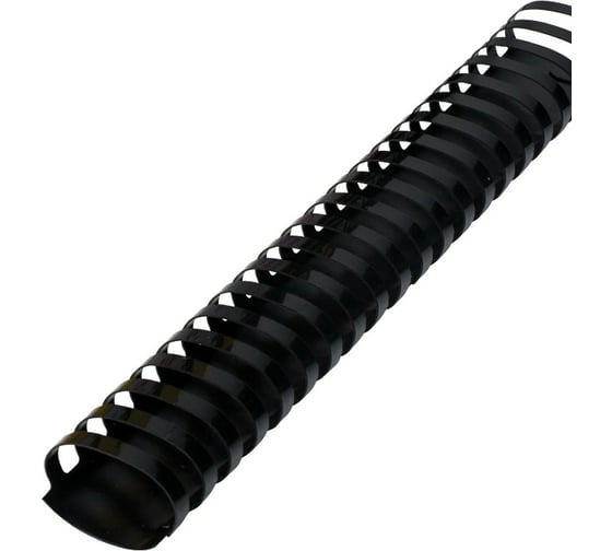 Изображение товара Пластиковые пружины для переплета BRAUBERG 50 шт., черный 530932