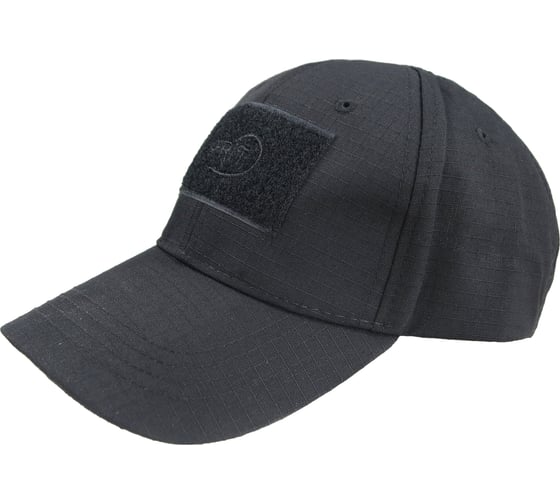 Изображение товара Бейсболка-шестиклинка с вышивкой Ifrit под шеврон, РипСтоп, черный Ш-604/1 4680232391723