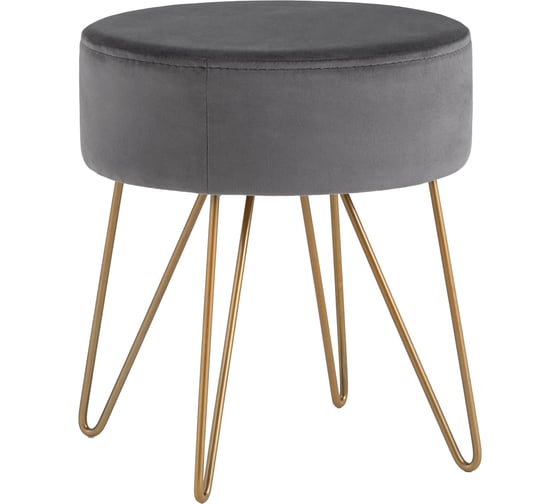 Изображение товара Пуф Стул Груп Спейси велюр серый vd-spacy-b27