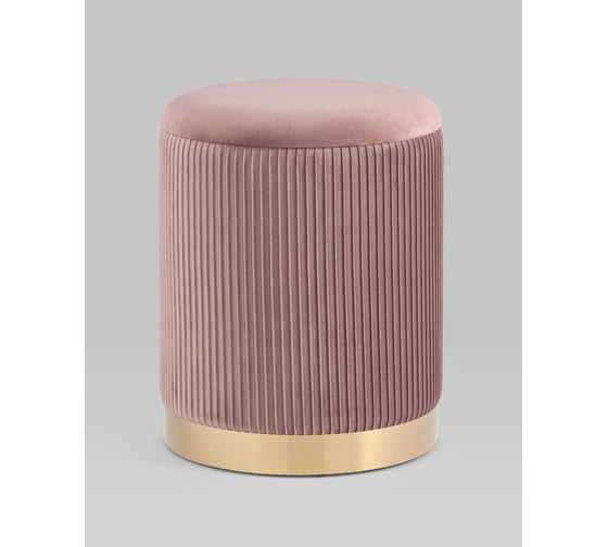 Изображение товара Пуф Стул Груп Шарлотта с ящиком, велюр розовый 19A205VA-8167-30