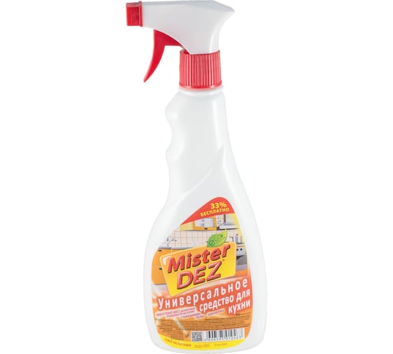 Изображение товара Универсальное чистящее средство для кухни Mister Dez Eco-Cleaning, с ароматом дыни Мистер Дез, 500 мл 63
