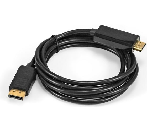 Изображение товара Кабель ExeGate DisplayPort-HDMI EX-CC-DP-HDMI-2.0 20M 19M, 2м, экран 294710