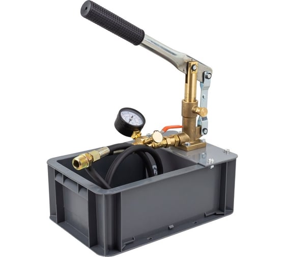 Изображение товара Насос ручной проверочный с манометром Forcekraft FK-HS-HP05(58963)