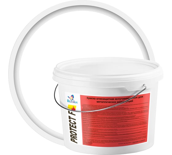 Изображение товара Огнезащитная краска Мицар Protect F, 20 кг, белый УТ000001583
