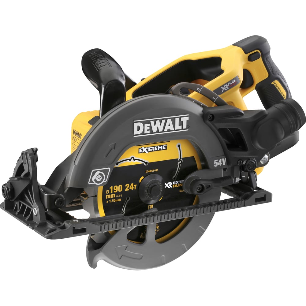 фото Дисковая пила dewalt 54 в xr flexvolt dcs577n-xj