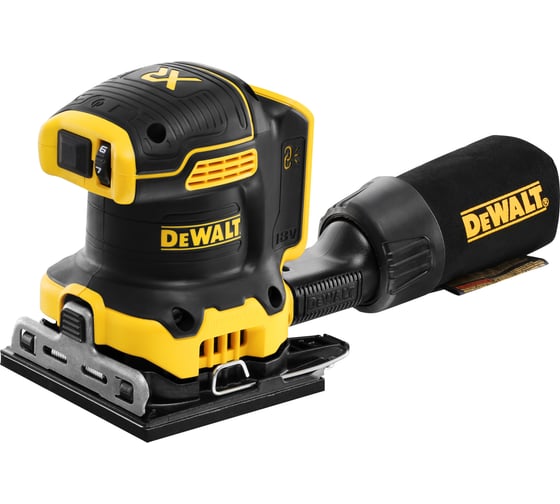 Изображение товара Вибрационная плоскошлифовальная машина DEWALT 18 В XR DCW200N-XJ