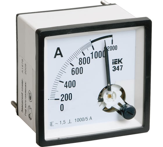 Изображение товара Амперметр IEK Э47 IPA20-6-2000-E