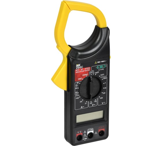 Изображение товара Токоизмерительные клещи IEK Expert 266C TCM-1C-266 278507