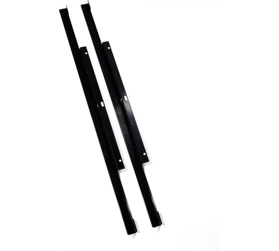 Изображение товара Универсальная термоизоляционная планка для ДСП ООО "ГАРД" 18 мм, 2 шт., RAL 9005 черный глянец 1 комп. 01-00007814