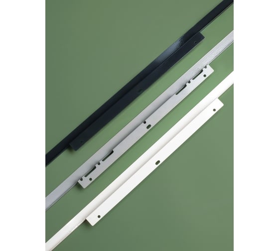 Изображение товара Универсальная термоизоляционная планка для ДСП ООО "ГАРД" 16 мм, 2 шт., RAL 9005 черный глянец 1 комп. 01-00007759