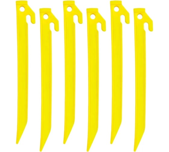 Изображение товара Набор пластиковых Т-образных колышков SOLARIS 22.5 см, 6 шт S6613