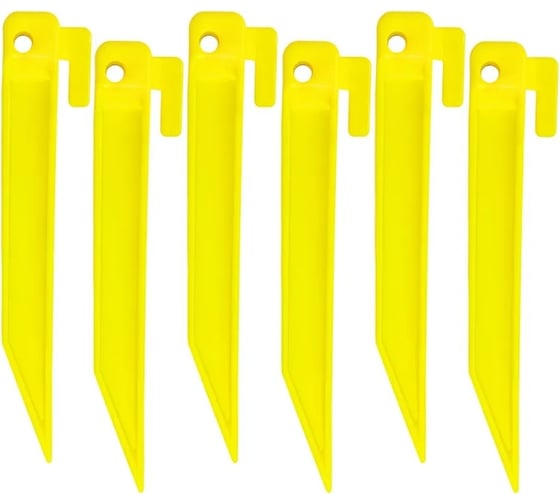 Изображение товара Набор пластиковых Т-образных колышков SOLARIS 15 см, 6 шт S6611