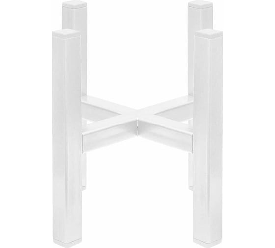 Изображение товара Подставка для комнатных растений GreenWeen OXALIS SMART 20 регулируемая, под кашпо, цвет белый GW-OXALIS20-SMART-W