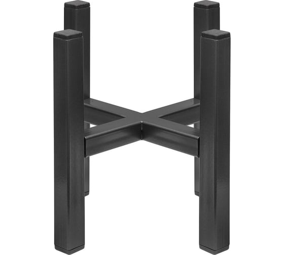 Изображение товара Подставка для комнатных растений GreenWeen OXALIS SMART 20 регулируемая, под кашпо, цвет черный GW-OXALIS20-SMART-B