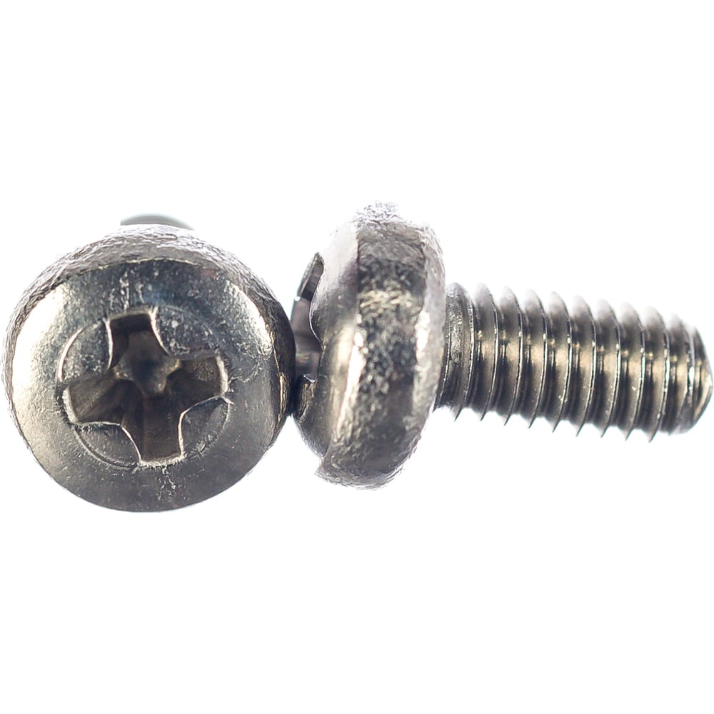 Изображение товара Винт КРЕП-КОМП полуцилиндрическая головка М3 6 мм нержавейка 100 шт