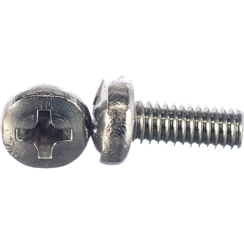 Изображение товара Винт КРЕП-КОМП полуцилиндрическая головка нержавейка М4 10мм 50шт