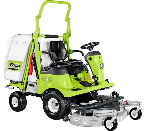 Изображение товара Садовый райдер Grillo FD 450 c фронтальной декой и встроенным травосборником 8Y5AH