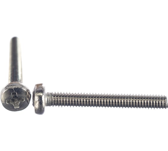 Изображение товара Винт КРЕП-КОМП полуцилиндрическая головка, нержавейка DIN7985 А2 4х30 500шт вцн430