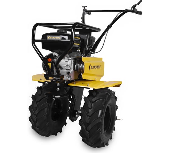 Изображение товара Мотоблок Champion 7 л.с., 3F/1R 81 см, 35 см, 6 л, 84 кг, колеса 19x7.00-8 шкив  BC8738