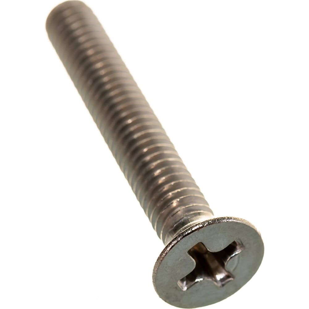 Изображение товара Потайной винт КРЕП-КОМП из нержавеющей стали А2 М4 25 мм 25 шт