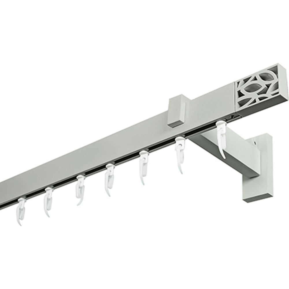 Изображение товара Карниз для штор однорядный Хай Тек Твист, сатин, 200 см, Эскар