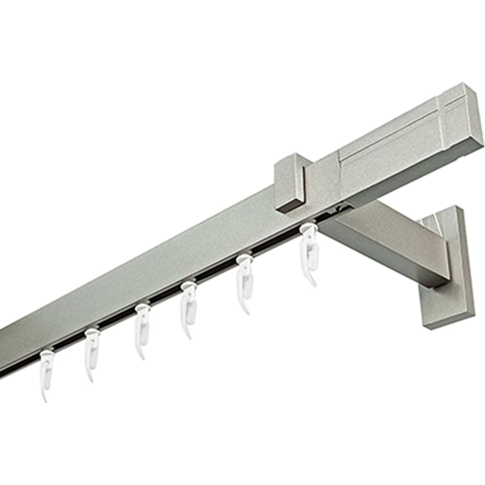 Изображение товара Карниз для штор однорядный Хай Тек, Кросс, сатин, 340 см