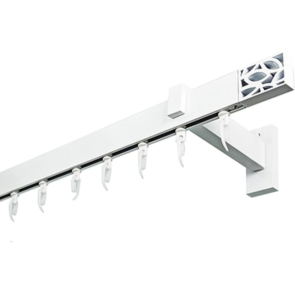 Изображение товара Карниз для штор однорядный Хай Тек Твист белый 300 см